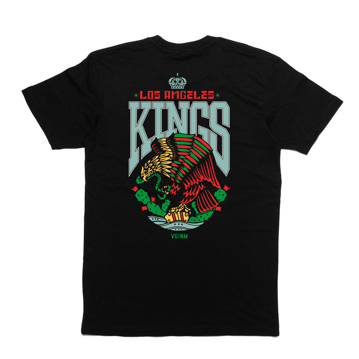Kings 2022-23 Violent Gentlemen Mexican Heritage Black T-Shirt