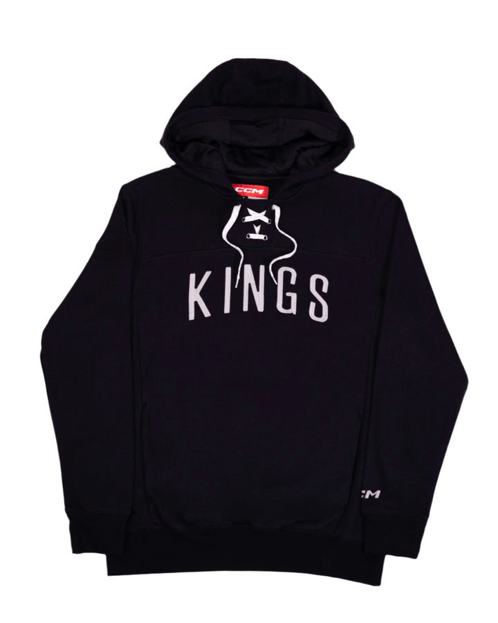 LA Kings CCM Hockey Fleece Pullover Hoodie