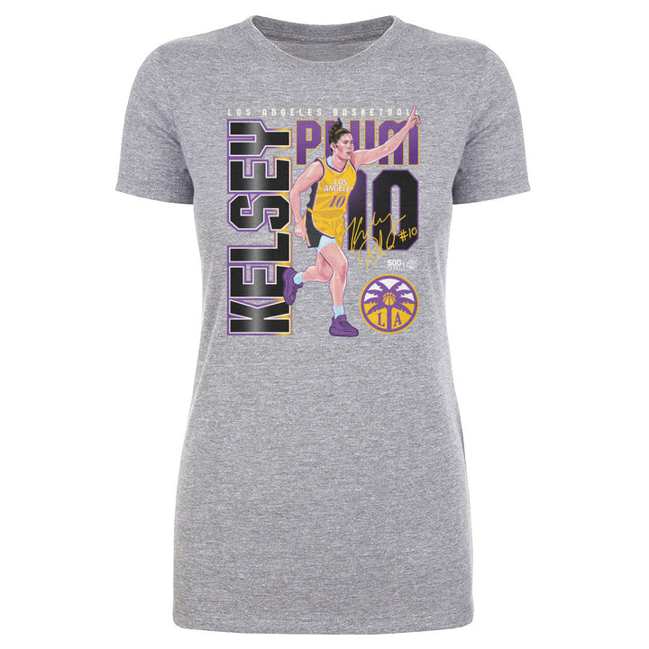 Kelsey Plum Los Angeles Sparks Player Number WHT