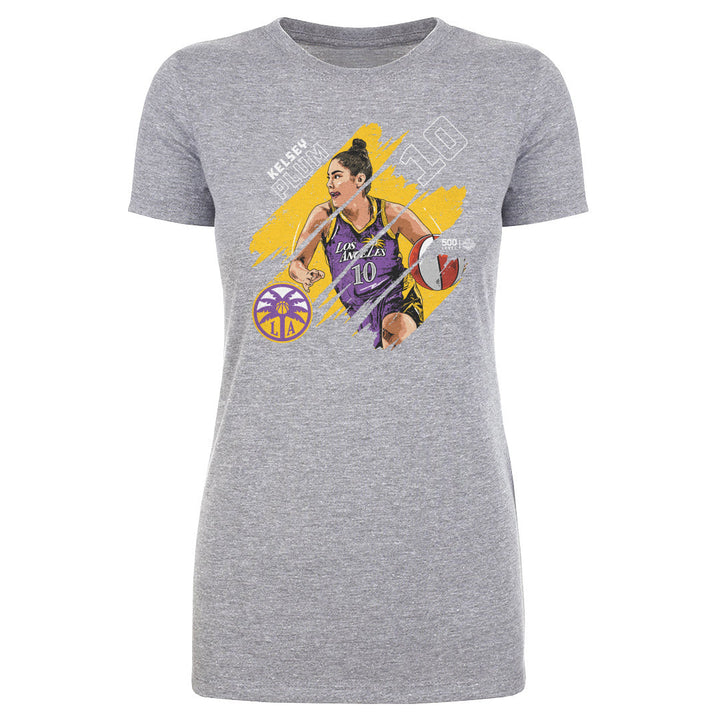 Kelsey Plum Los Angeles Sparks Stripes WHT