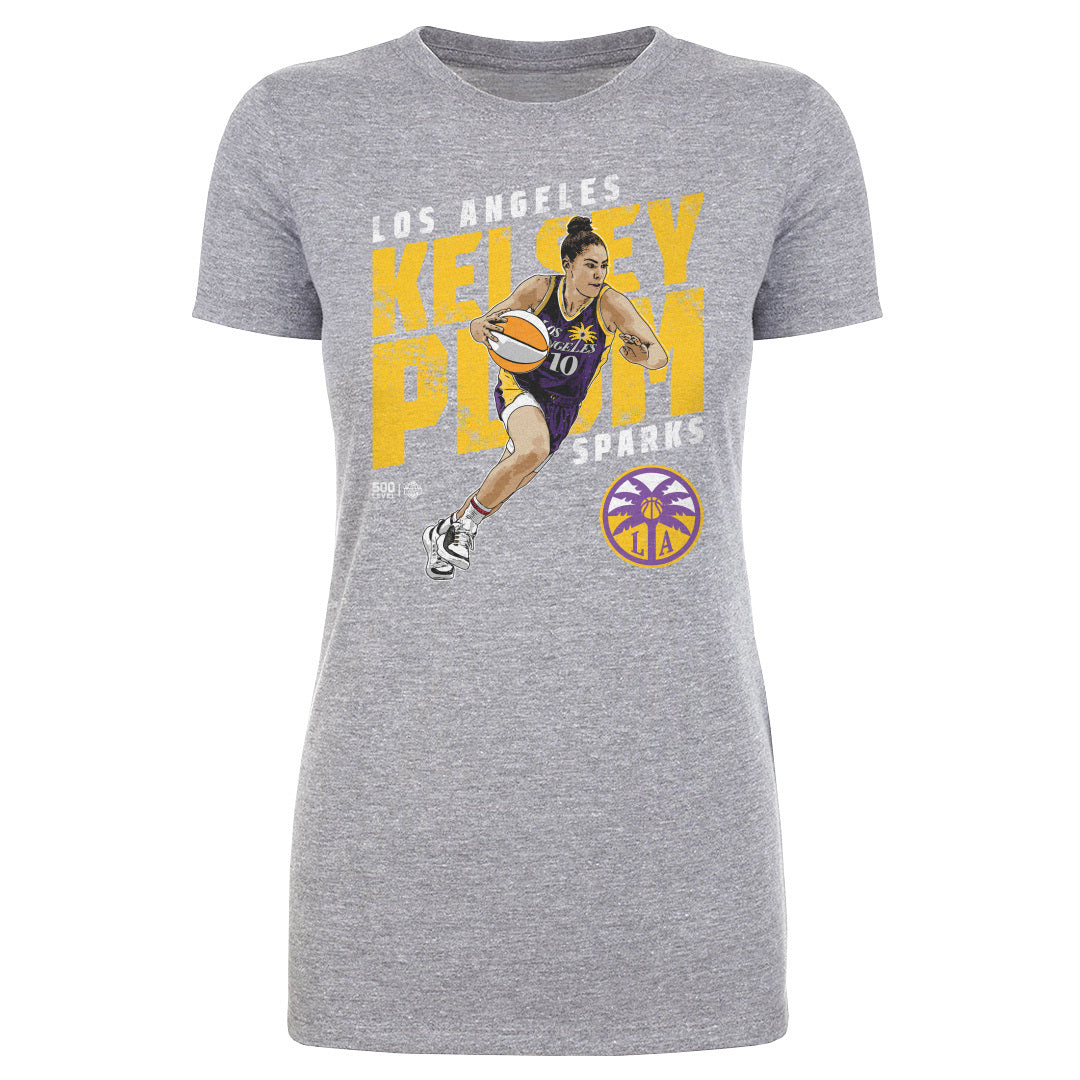 Kelsey Plum Los Angeles Sparks Slant WHT