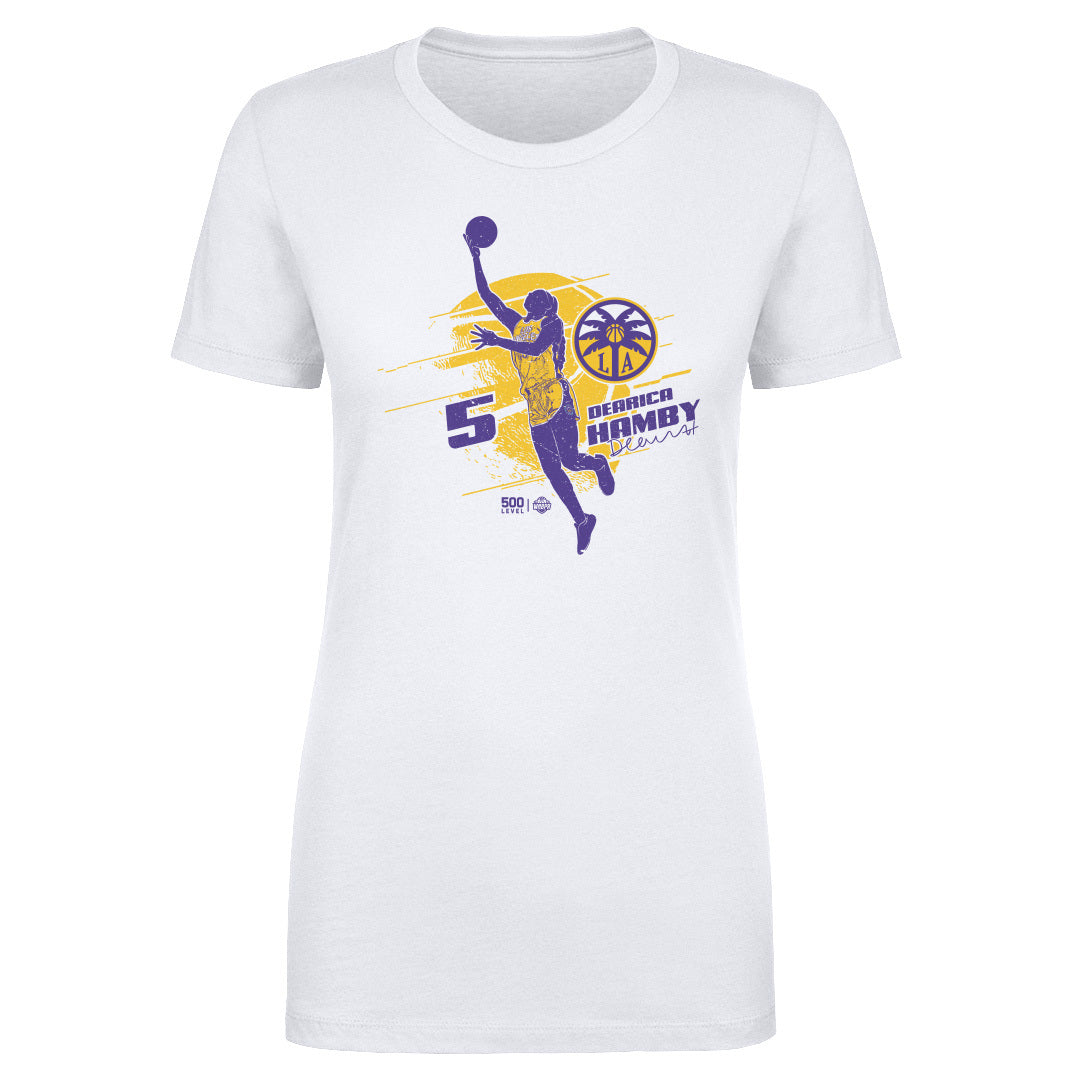 Dearica Hamby Los Angeles Sparks Silhouette
