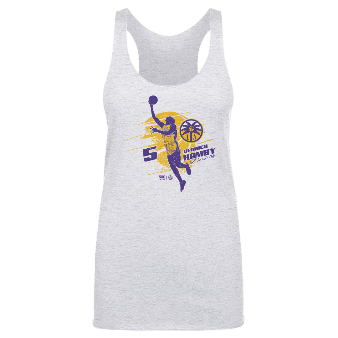 Dearica Hamby Los Angeles Sparks Silhouette