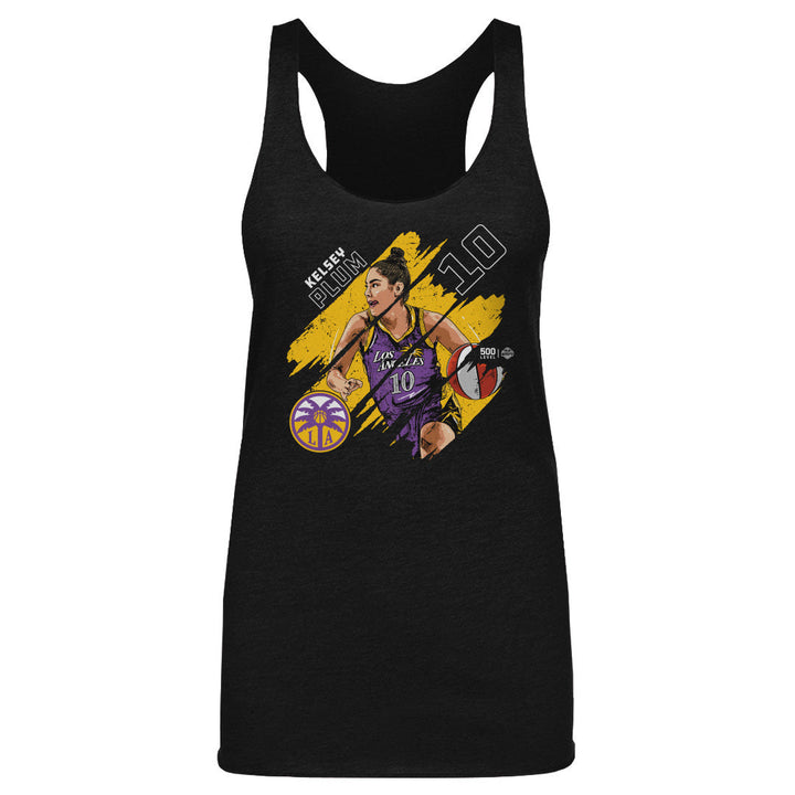 Kelsey Plum Los Angeles Sparks Stripes WHT