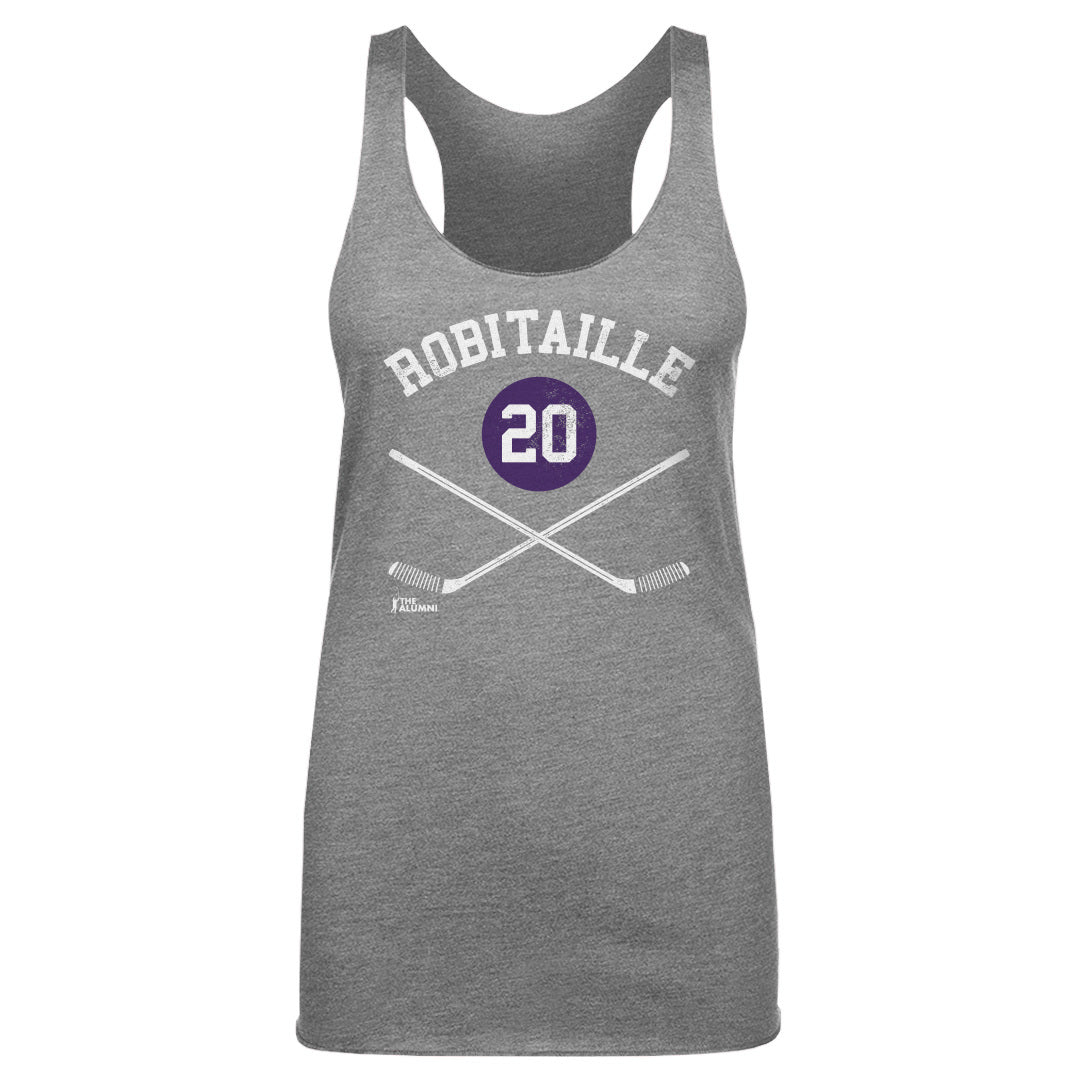 Luc Robitaille Los Angeles 20 Sticks WHT