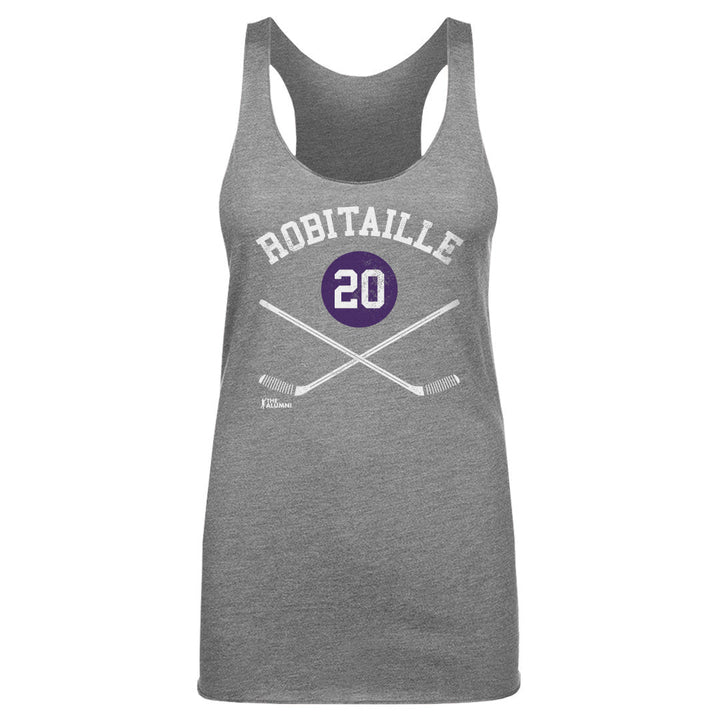 Luc Robitaille Los Angeles 20 Sticks WHT