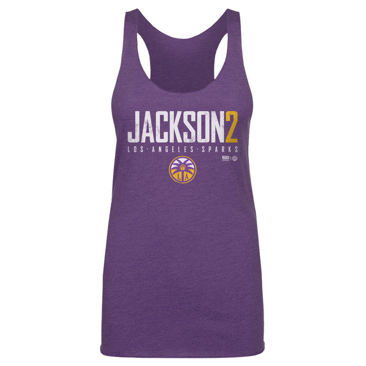 Rickea Jackson Los Angeles Sparks Elite WHT