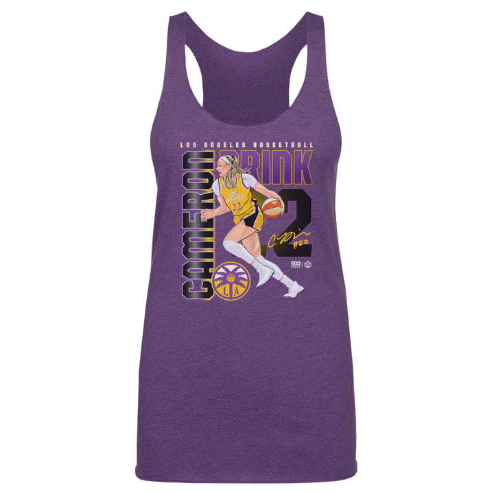 Cameron Brink Los Angeles Sparks Player Number WHT