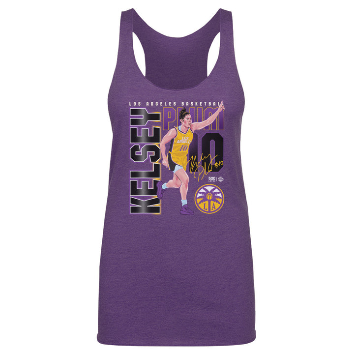 Kelsey Plum Los Angeles Sparks Player Number WHT