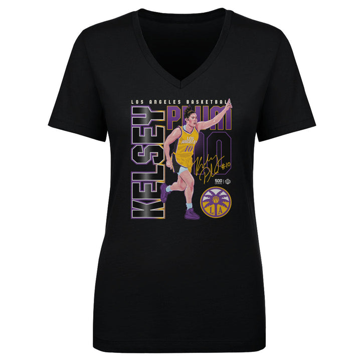 Kelsey Plum Los Angeles Sparks Player Number WHT