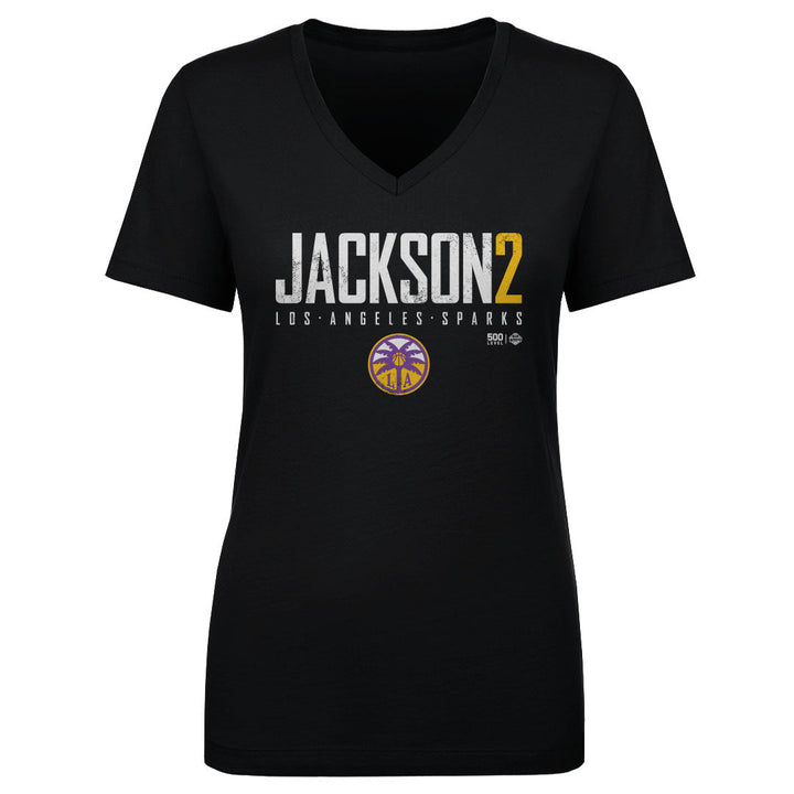 Rickea Jackson Los Angeles Sparks Elite WHT