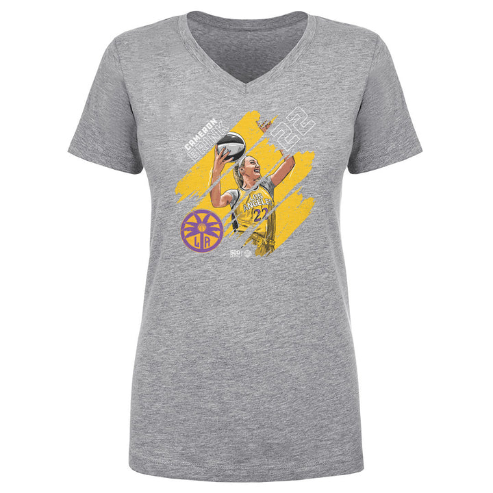Cameron Brink Los Angeles Sparks Stripes WHT
