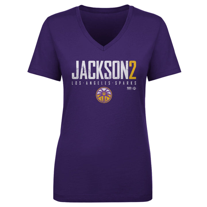 Rickea Jackson Los Angeles Sparks Elite WHT