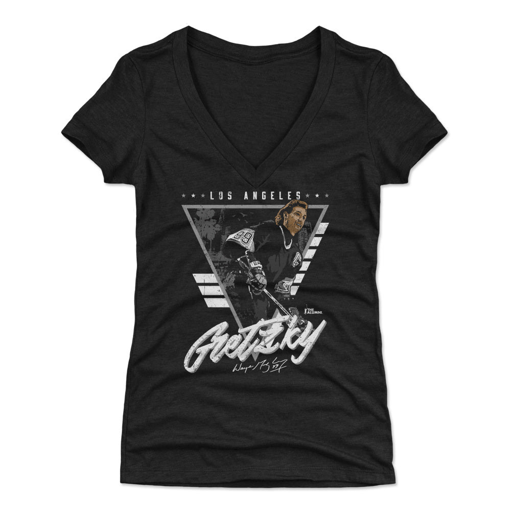 Wayne Gretzky Los Angeles Triangle Retro WHT