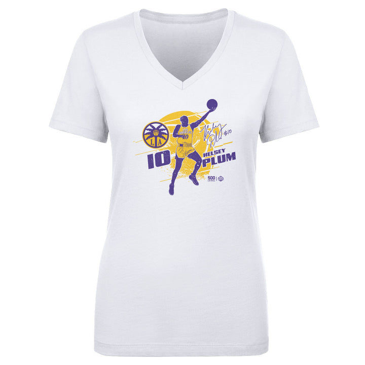 Kelsey Plum Los Angeles Sparks Silhouette
