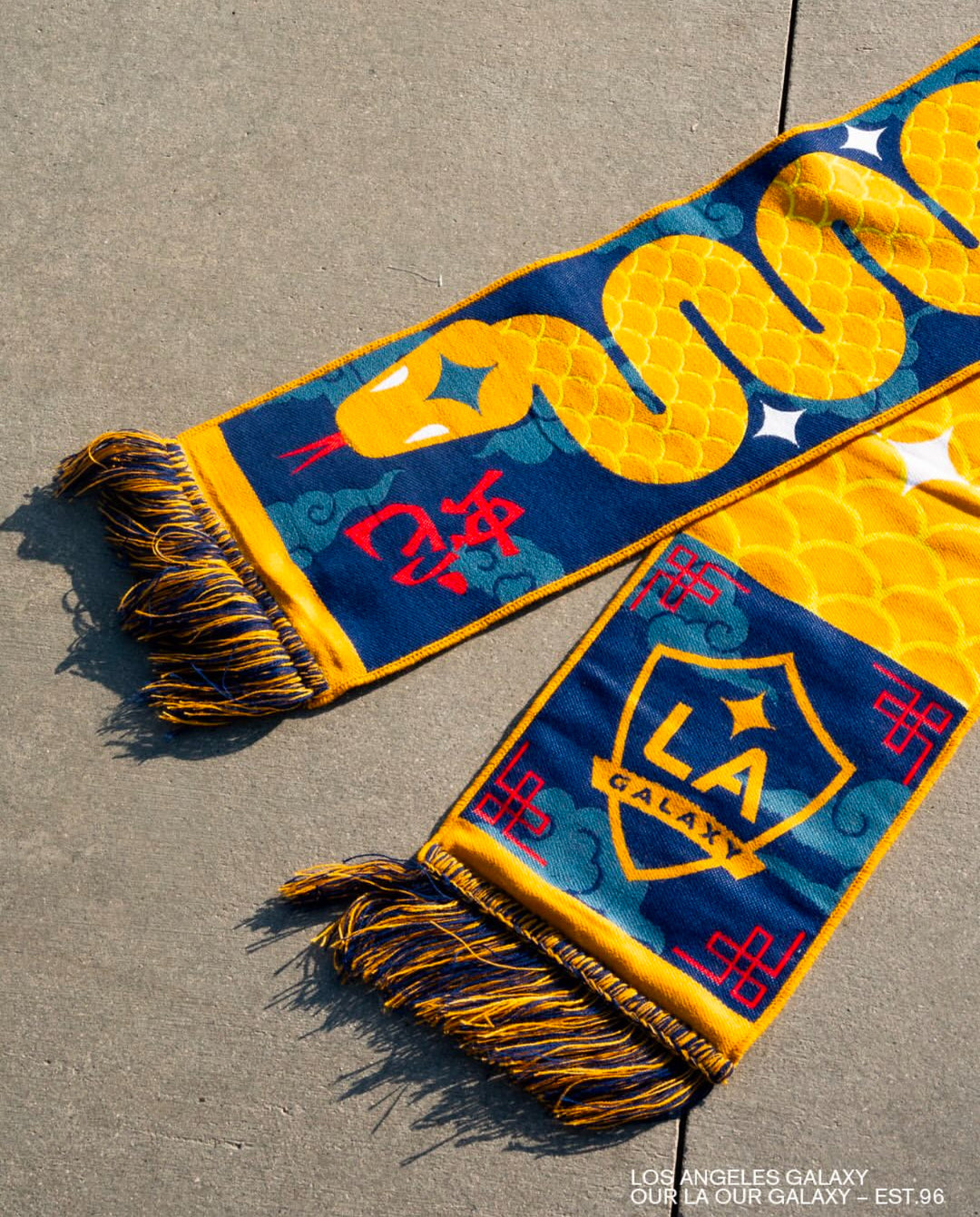 LA GALAXY 2025 LUNAR NEW YEAR SCARF