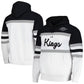 Kings Mitchell & Ness Head Coach Chevy Logo Black and White Hoodie