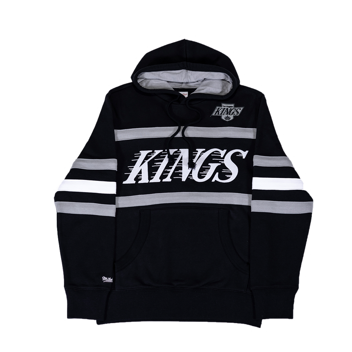 LA Kings Head Coach Vintage Wordmark Black Hoodie