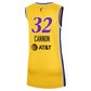 LA SPARKS EMMA CANNON NIKE GOLD REBEL EDITION JERSEY