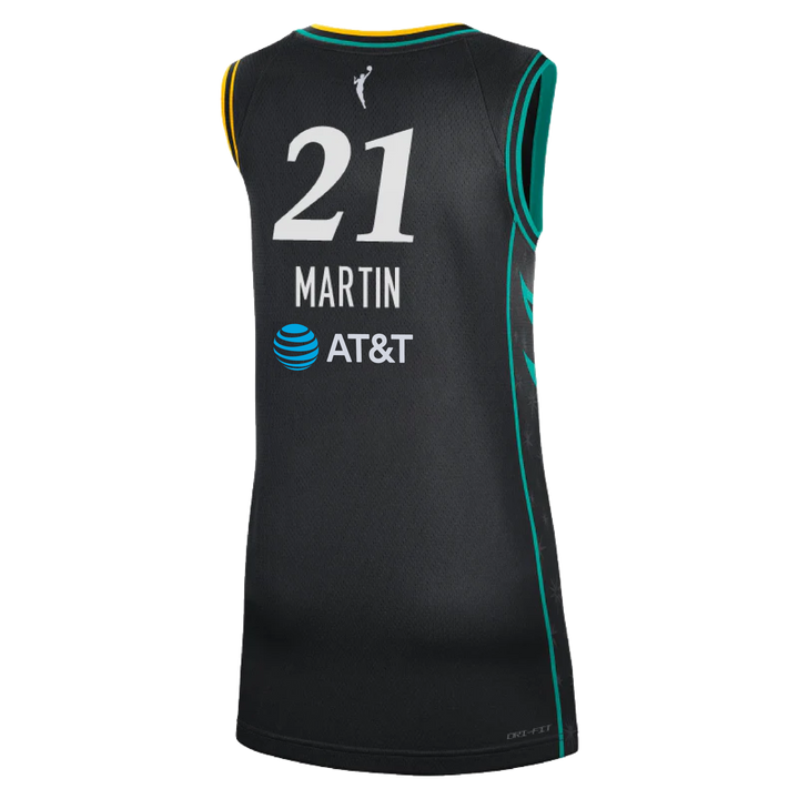 LA SPARKS KATE MARTIN NIKE BLACK VICTORY JERSEY
