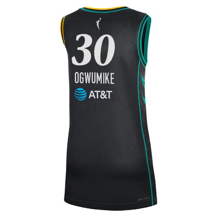 LA SPARKS NNEKA OGWUMIKE NIKE BLACK VICTORY JERSEY