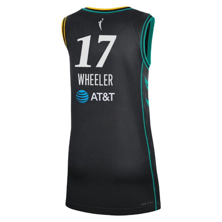 LA SPARKS ERICA WHEELER NIKE BLACK VICTORY JERSEY
