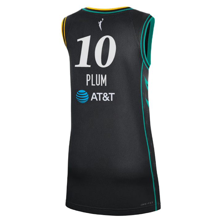 LA SPARKS KELSEY PLUM NIKE BLACK VICTORY JERSEY