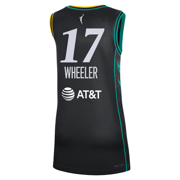 LA SPARKS ERICA WHEELER NIKE BLACK VICTORY JERSEY
