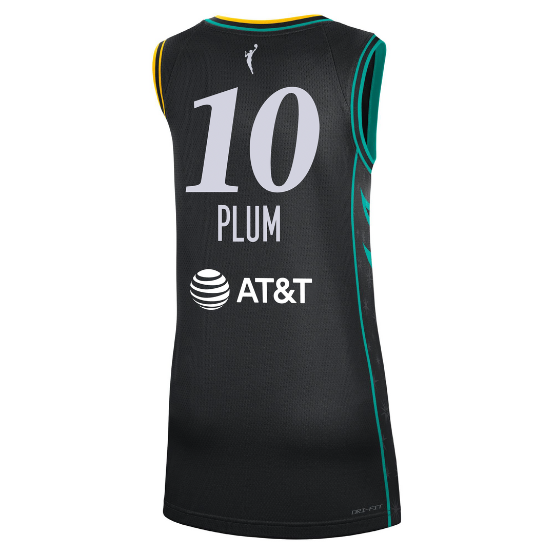 LA SPARKS KELSEY PLUM NIKE BLACK REBEL JERSEY