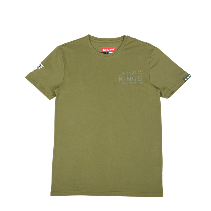 LA Kings LA Hockey Club Olive Short Sleeve Tee