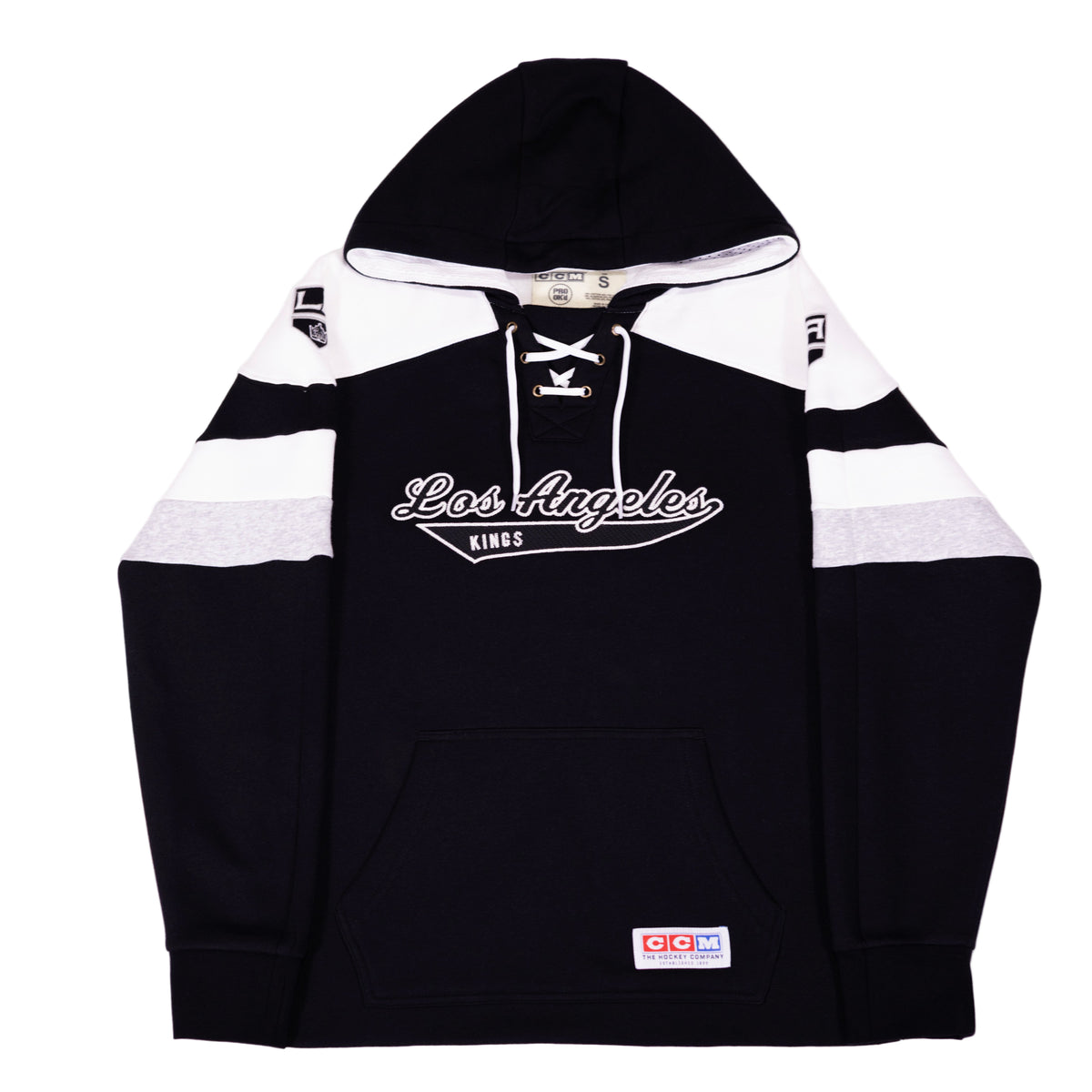 Kings CCM Black Jersey Pullover Hoodie