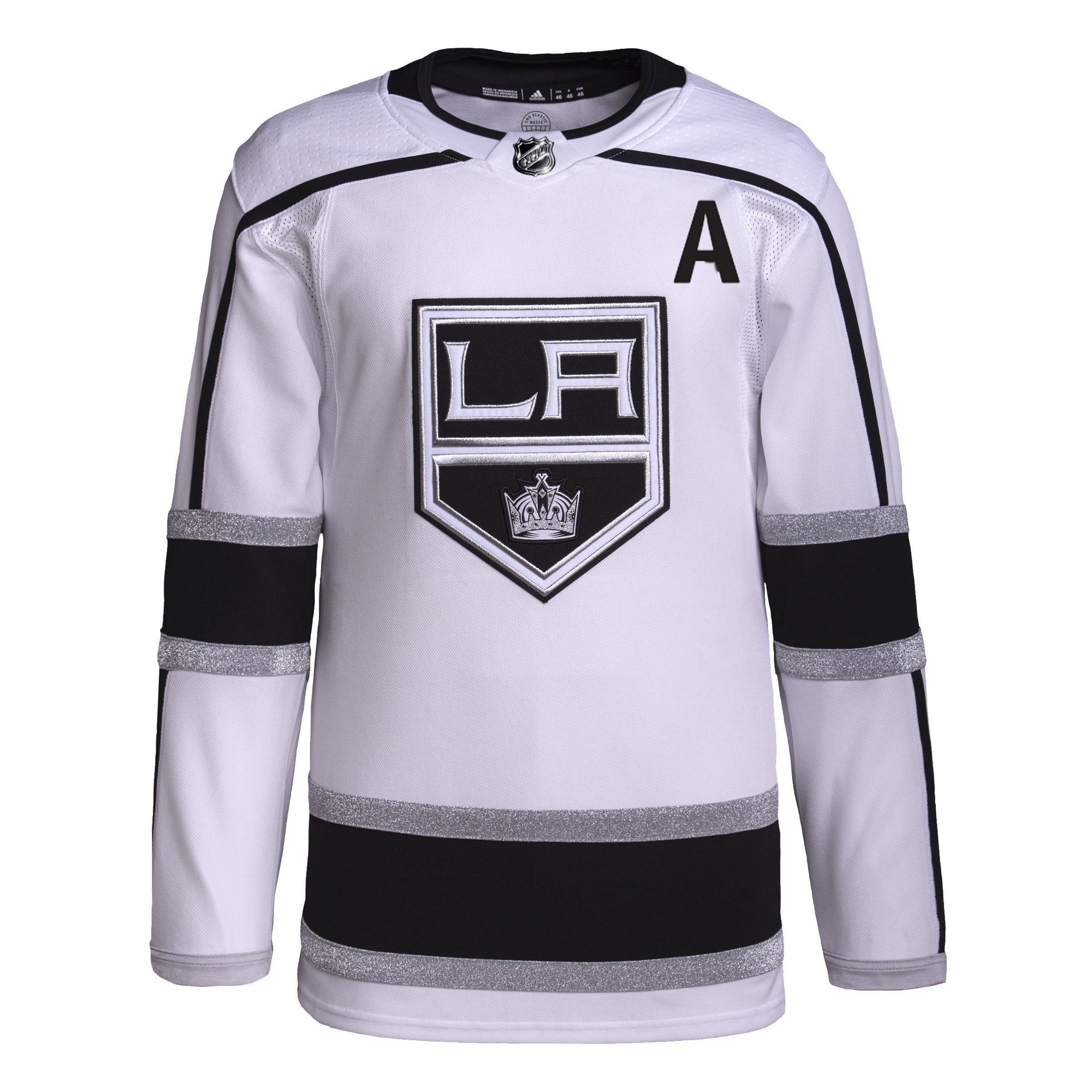 Los Angeles Kings No8 Drew Doughty Black Home USA Flag Jersey