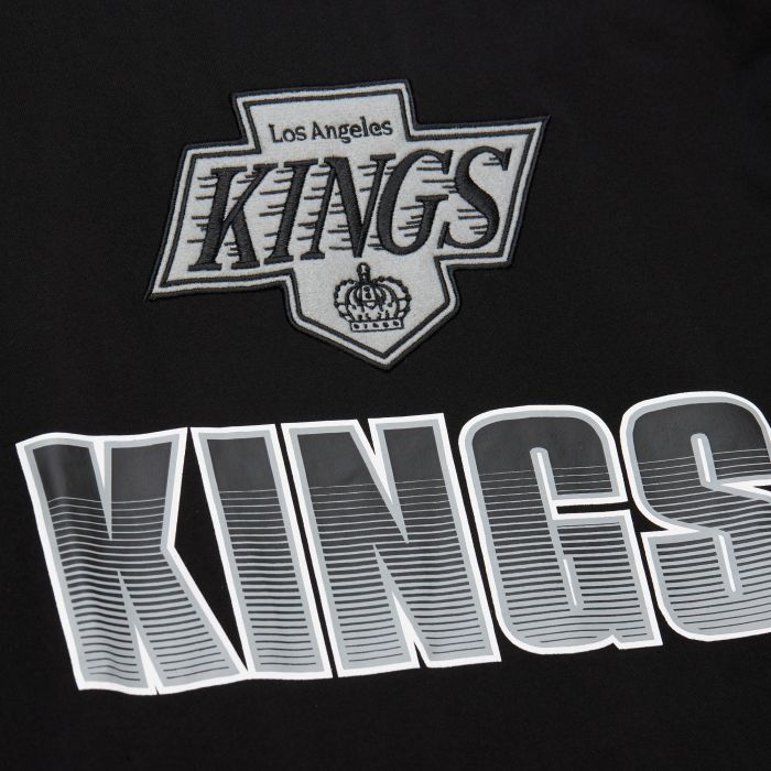 Kings Mitchell & Ness Black All Over Vintage Long Sleeve Primary