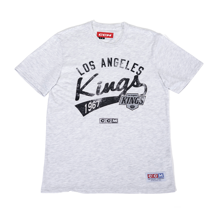 LA Kings CCM Oatmeal Short Sleeve Tee
