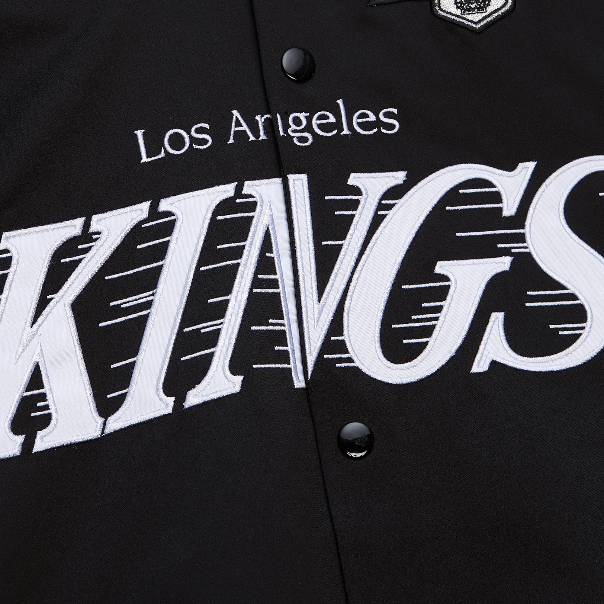 Wayne Gretzky Kings Mitchell & Ness Gray/ Black Lightweight Satin