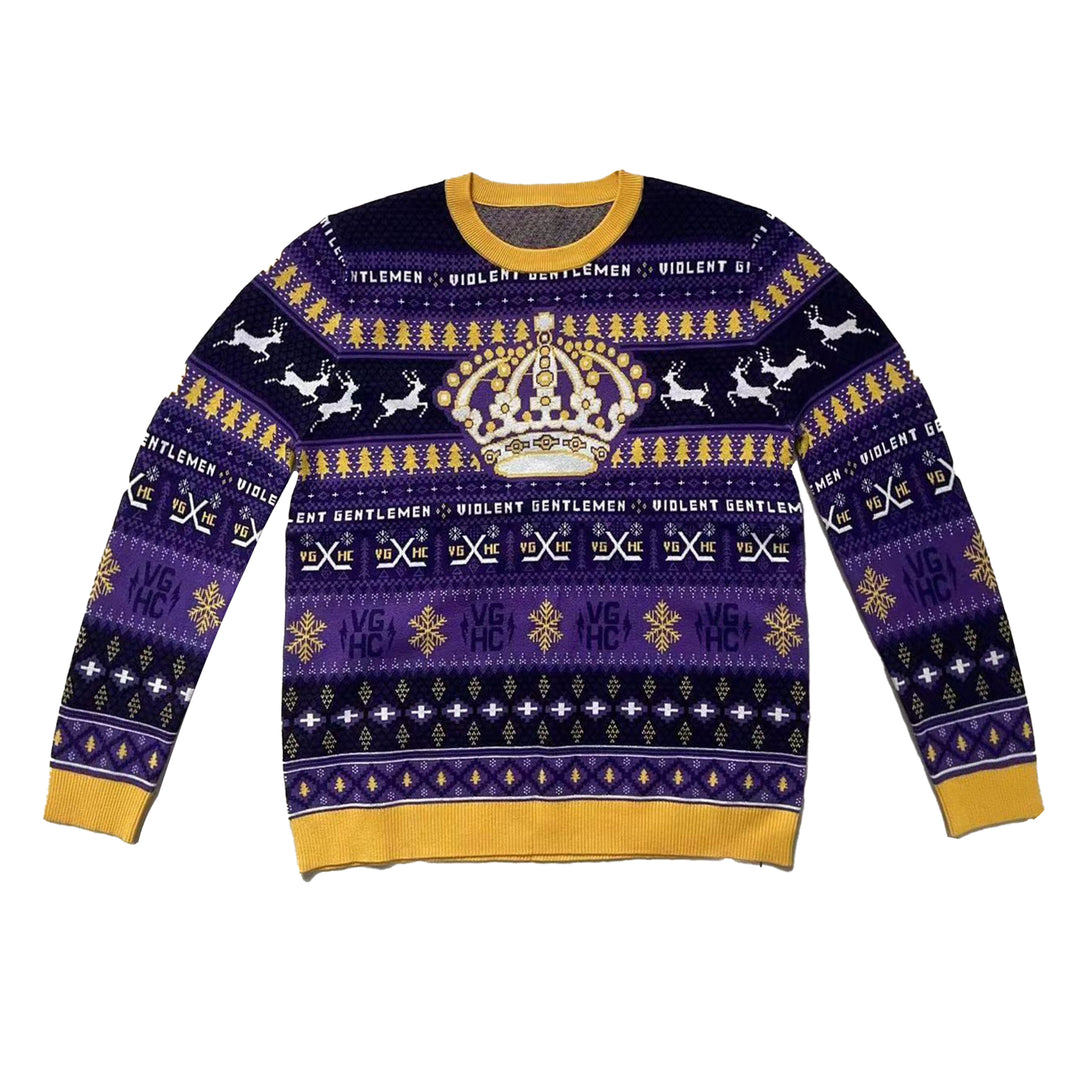 Holiday Sweater Christmas Sweater Nba Kings Violent Gentlemen