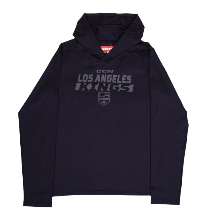 LA Kings CCM LS Hoodie Tee