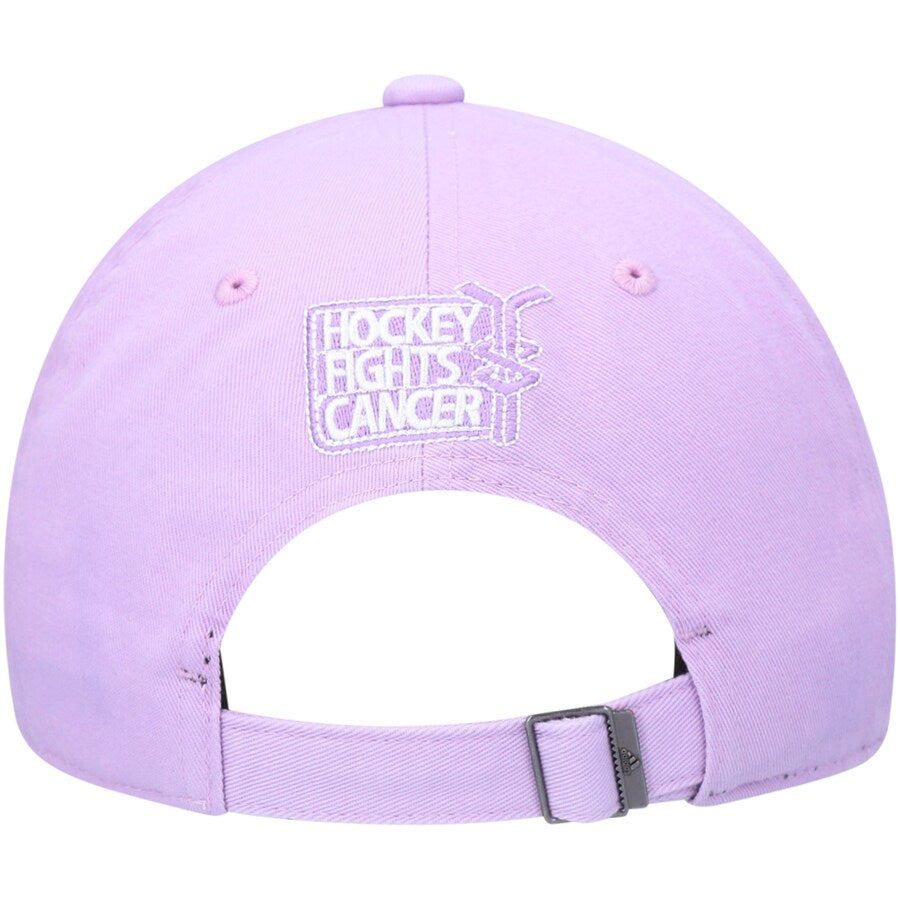 LA Kings adidas 2023 Hockey Fights Cancer Slouch Adjustable Hat