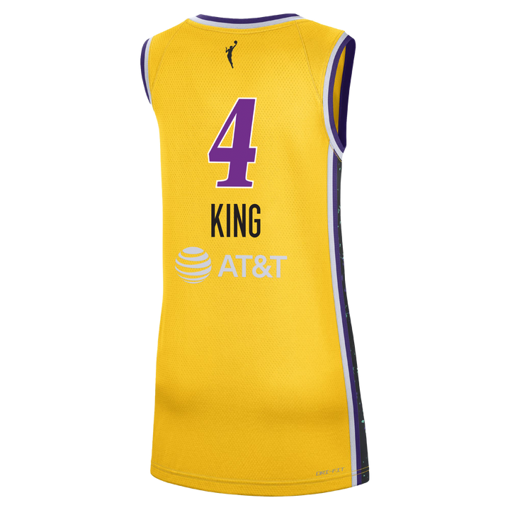 LA SPARKS LIATU KING NIKE GOLD REBEL EDITION JERSEY