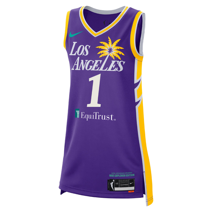 LA SPARKS ZIA COOKE NIKE PURPLE EXPLORER JERSEY