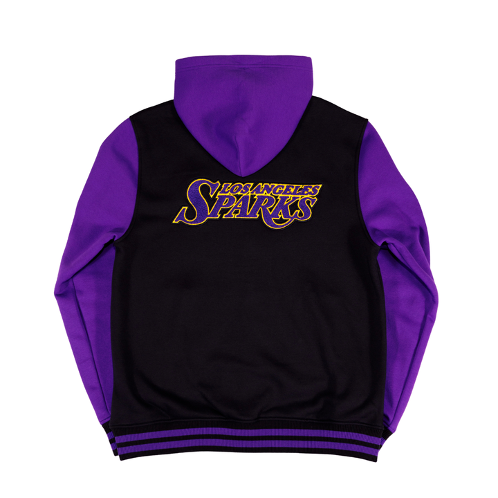 LA Sparks New Era Sport Night Hooded Jacket