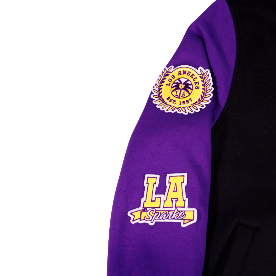 LA Sparks New Era Sport Night Hooded Jacket