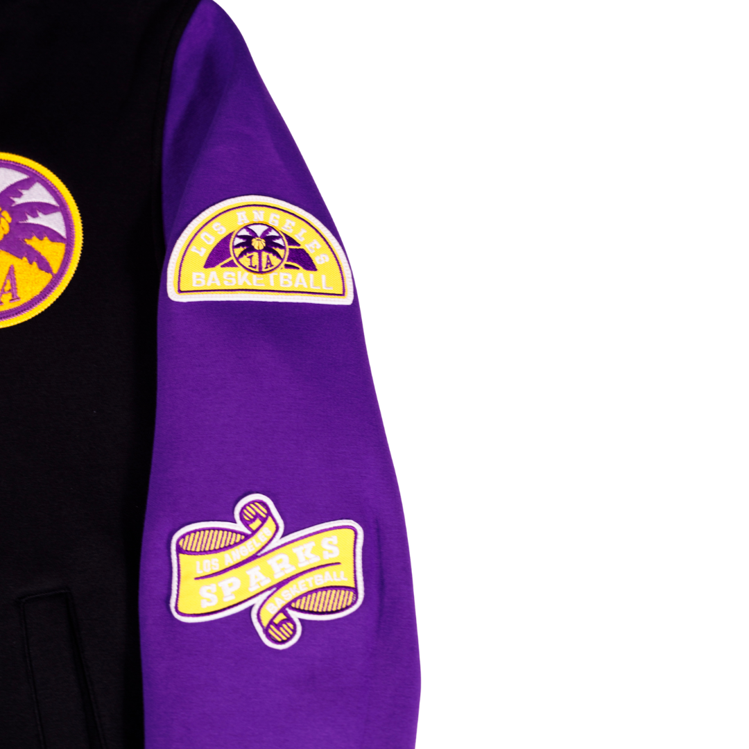 LA Sparks New Era Sport Night Hooded Jacket