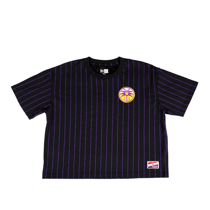 LA Sparks Women's New Era Pinstripe SS Tee