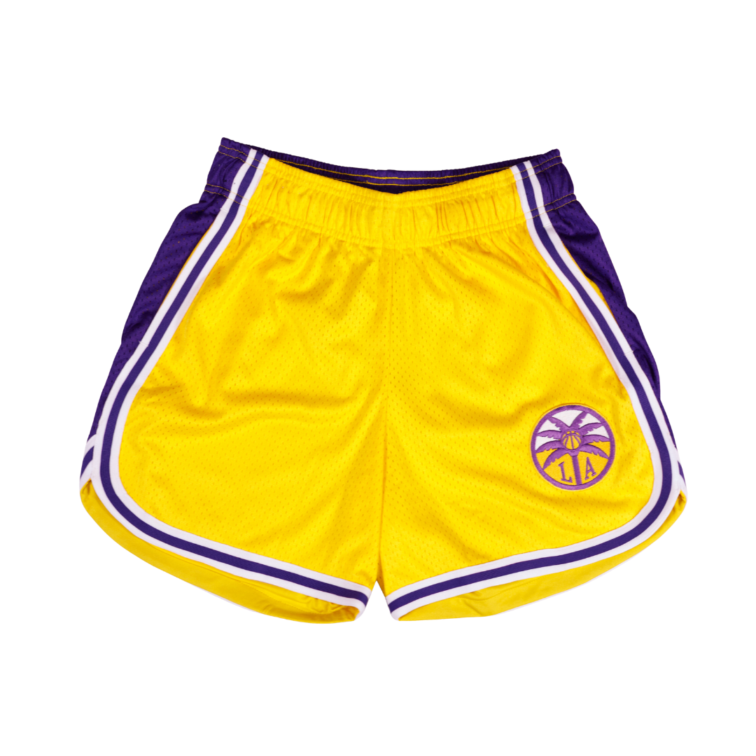 LA Sparks Women's New Era Mesh OTC Shorts