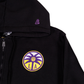LA Sparks New Era Black Game Day Full Zip Hoodie