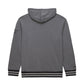 Kings Mitchell & Ness NHL Snow Washed Vintage Logo Gray Hoodie