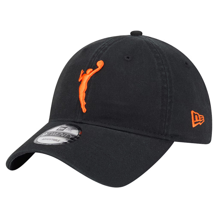 LA Sparks New Era Black WNBA Logo 920 Adjustable Hat