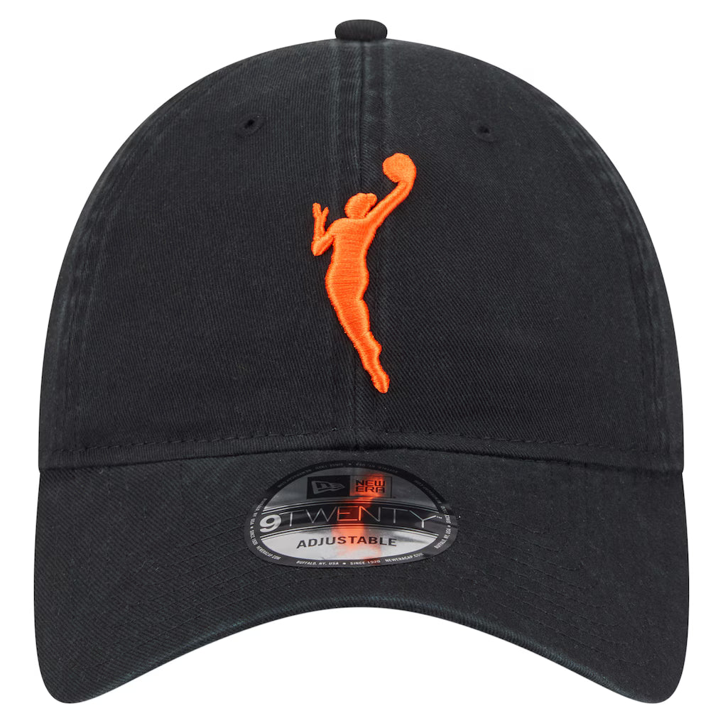 LA Sparks New Era Black WNBA Logo 920 Adjustable Hat