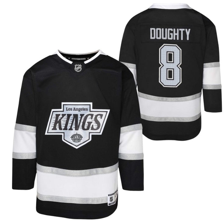 LA Kings Youth Drew Doughty Premier Home Jersey